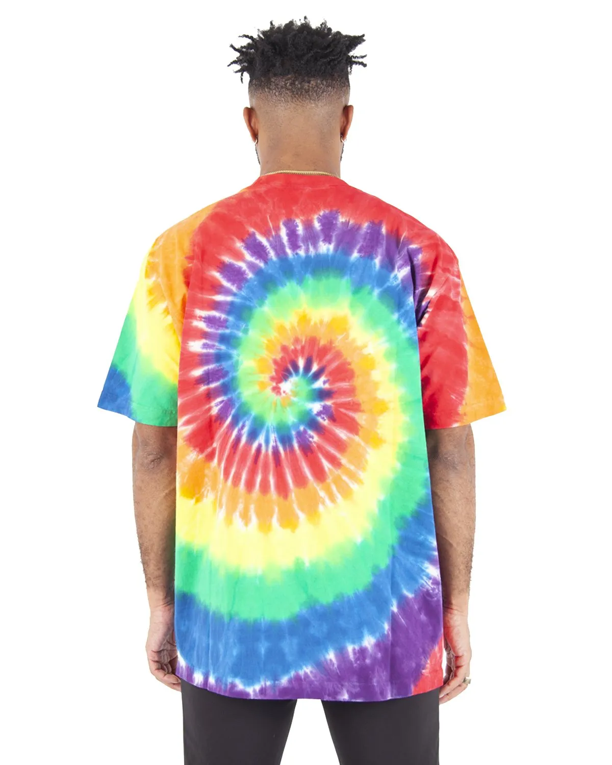 7.5 OZ MAX HEAVYWEIGHT TIE DYE - CLASSIC RAINBOW