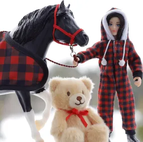 Breyer Pajama Party Holiday Horse & Rider Set