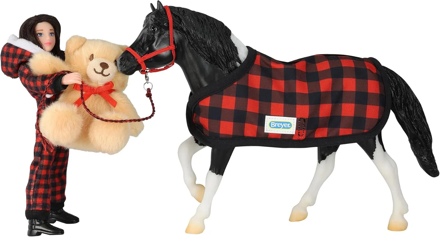 Breyer Pajama Party Holiday Horse & Rider Set