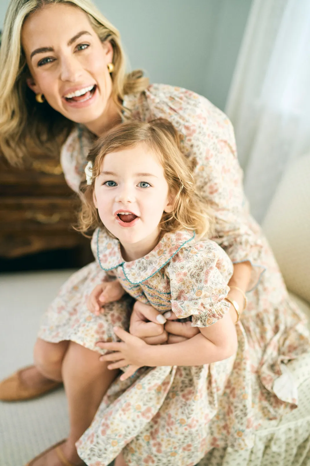Emmy Dress in Scattered Wildflower