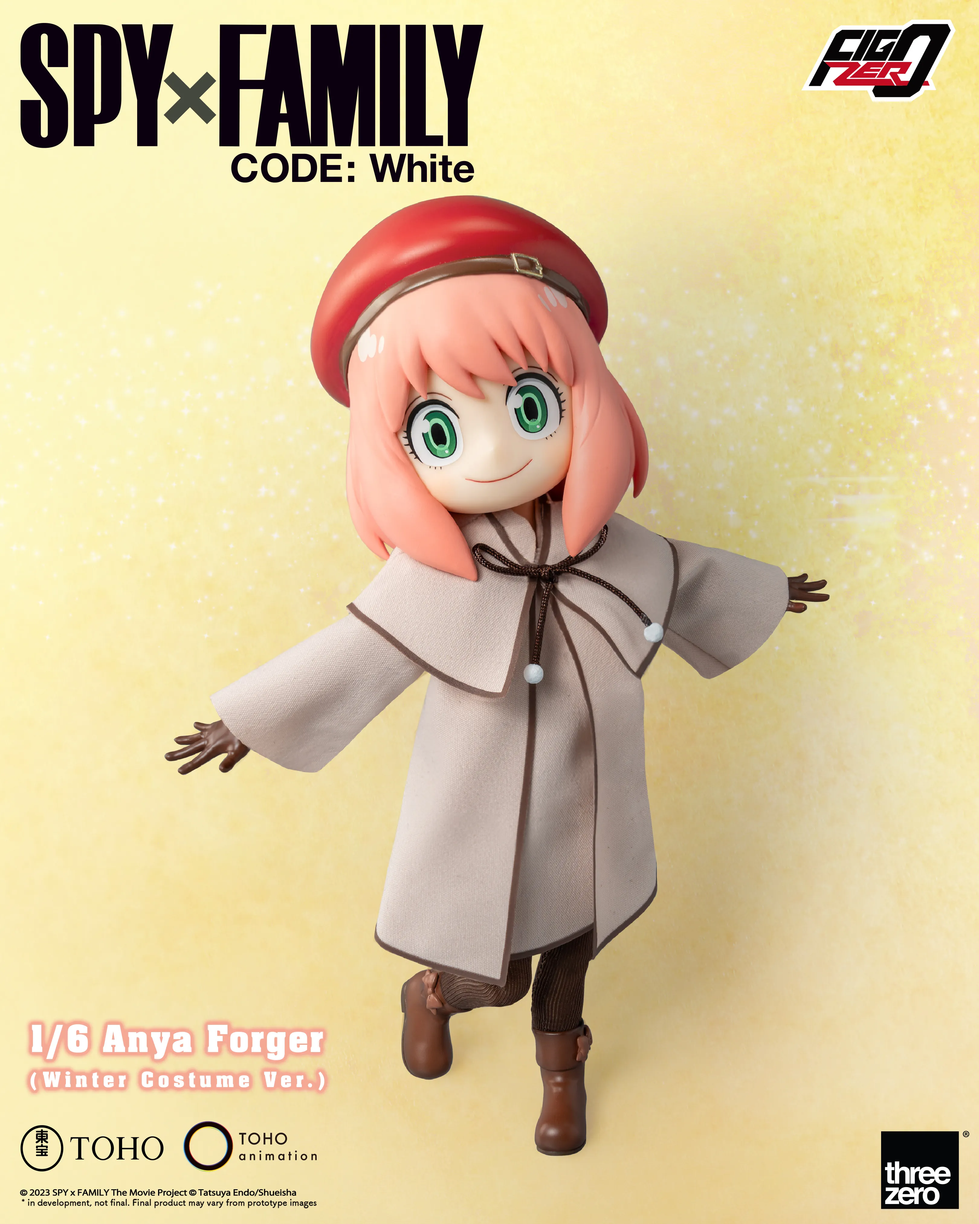 FigZero - Anya Forger (Winter Costume Ver.) - Spy X Family Code: White 1/6