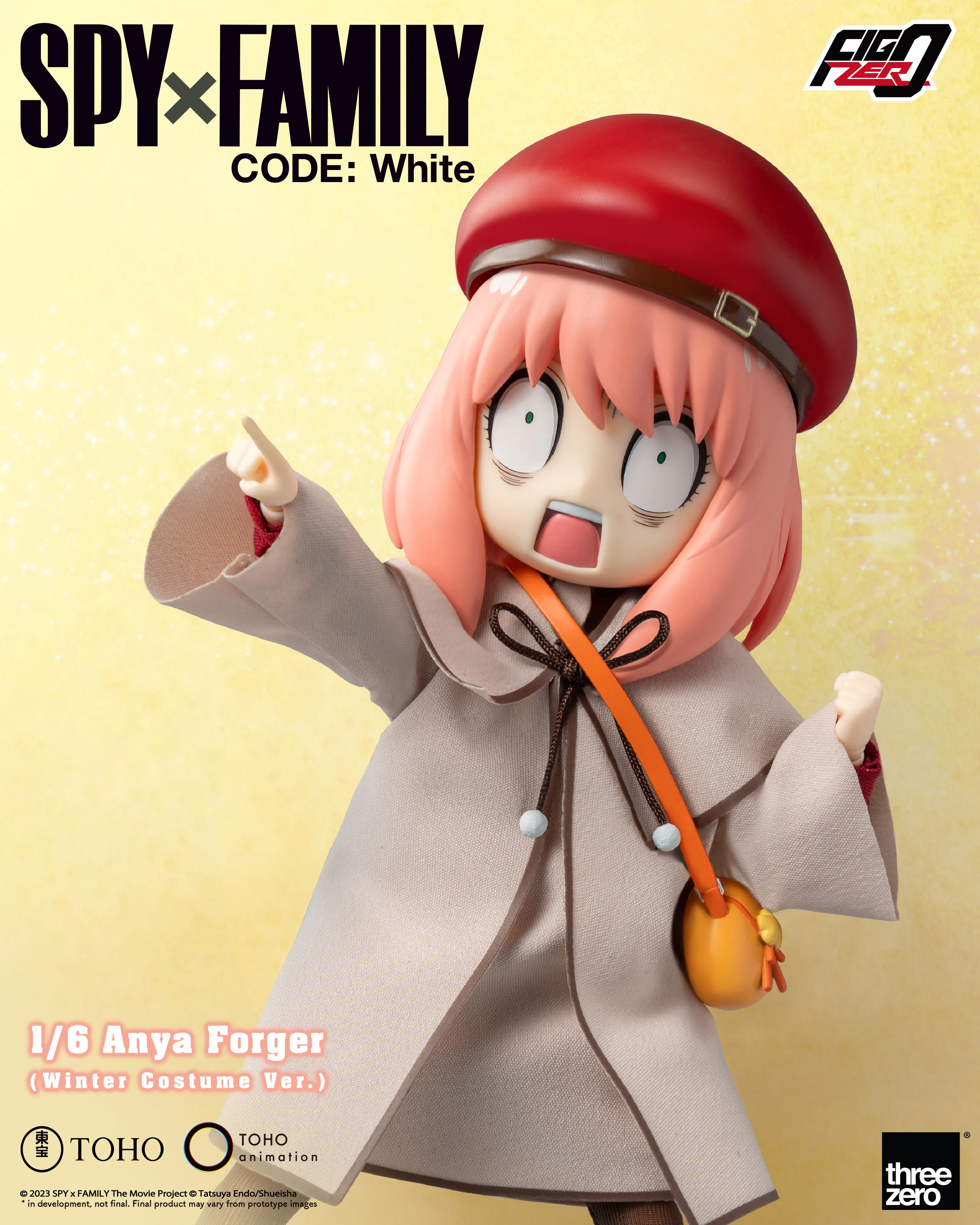 FigZero - Anya Forger (Winter Costume Ver.) - Spy X Family Code: White 1/6