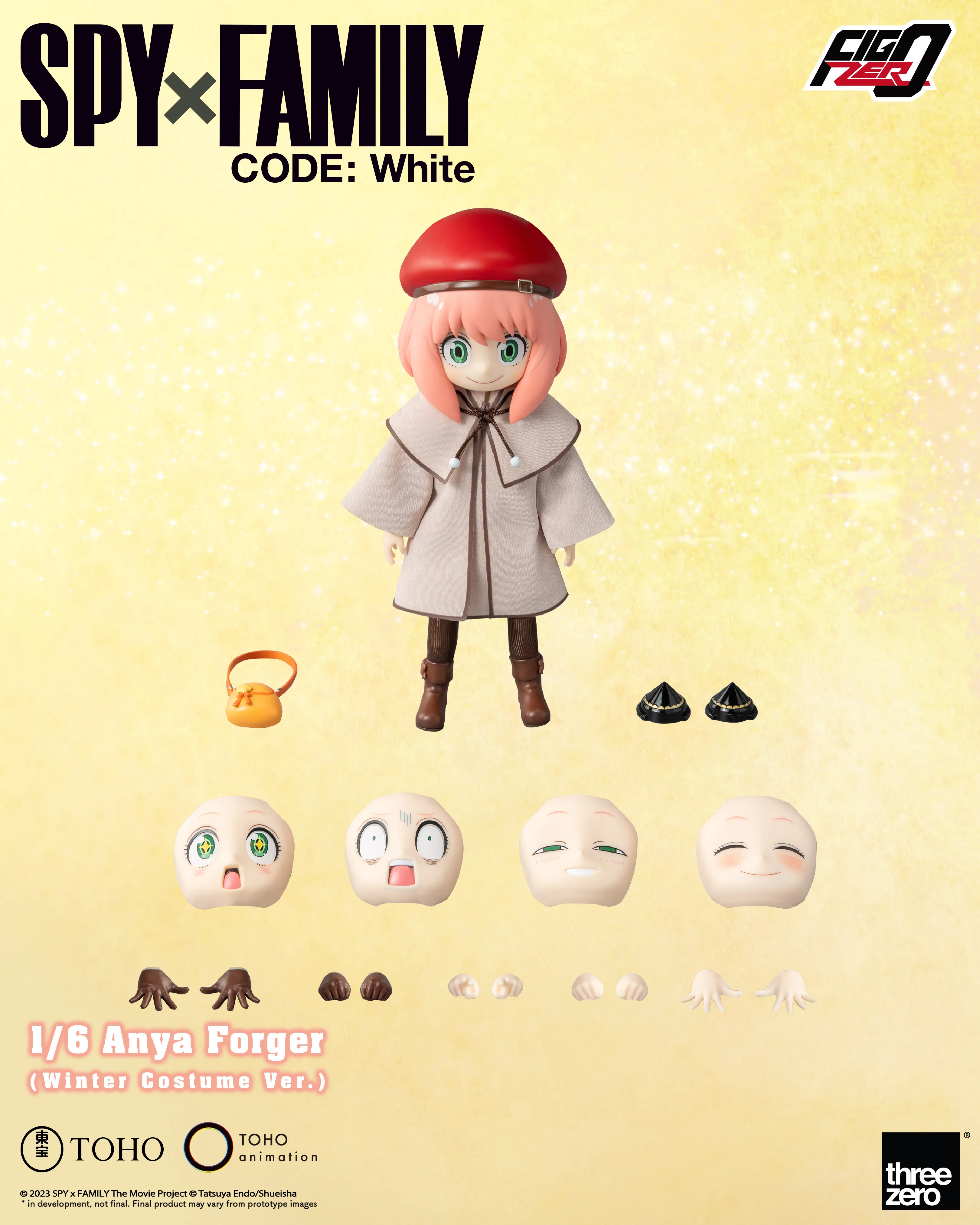 FigZero - Anya Forger (Winter Costume Ver.) - Spy X Family Code: White 1/6
