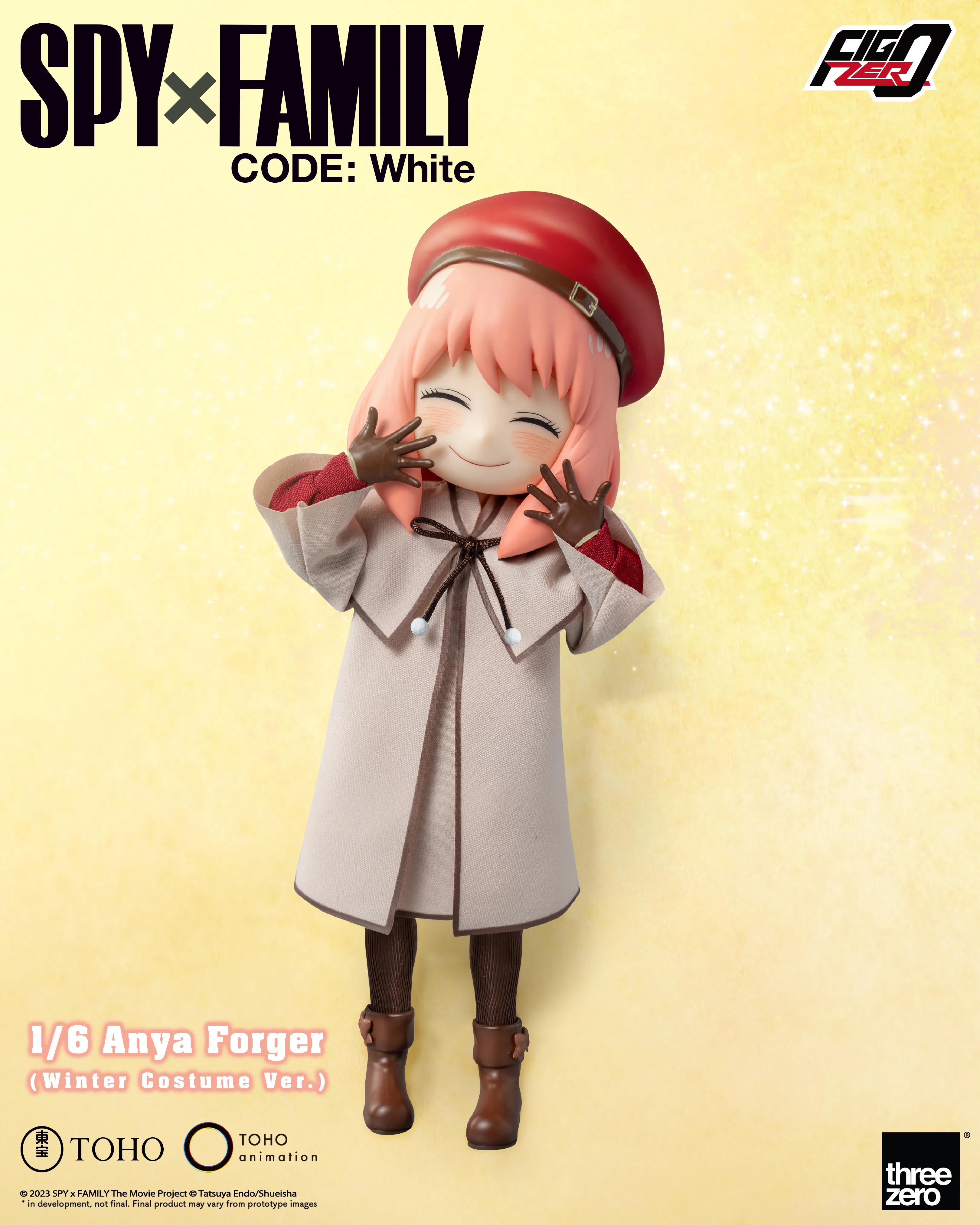 FigZero - Anya Forger (Winter Costume Ver.) - Spy X Family Code: White 1/6