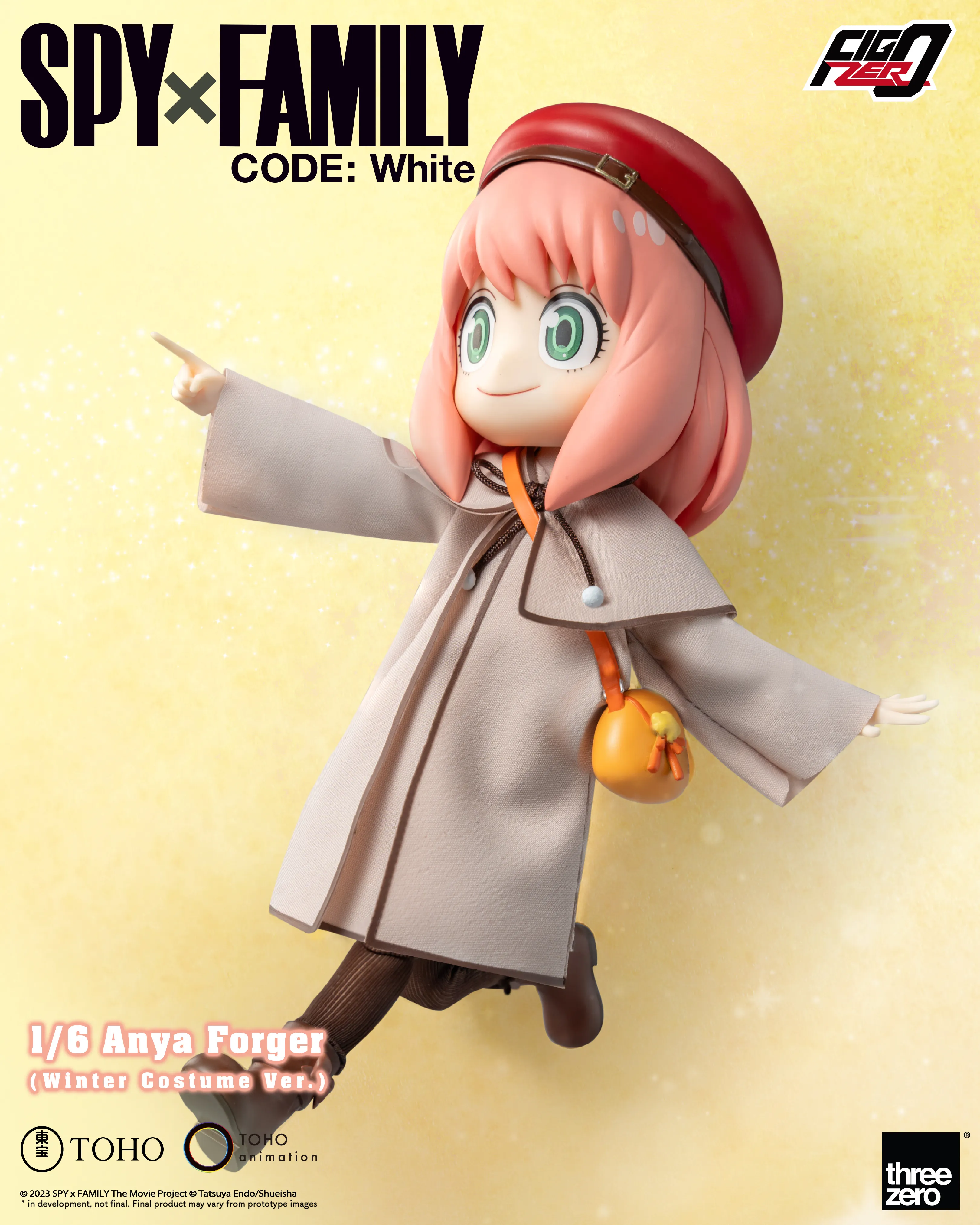 FigZero - Anya Forger (Winter Costume Ver.) - Spy X Family Code: White 1/6
