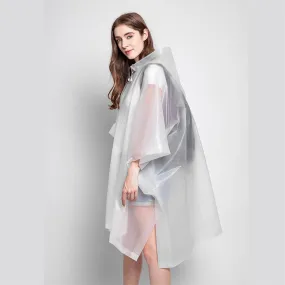 Hooded raincoat