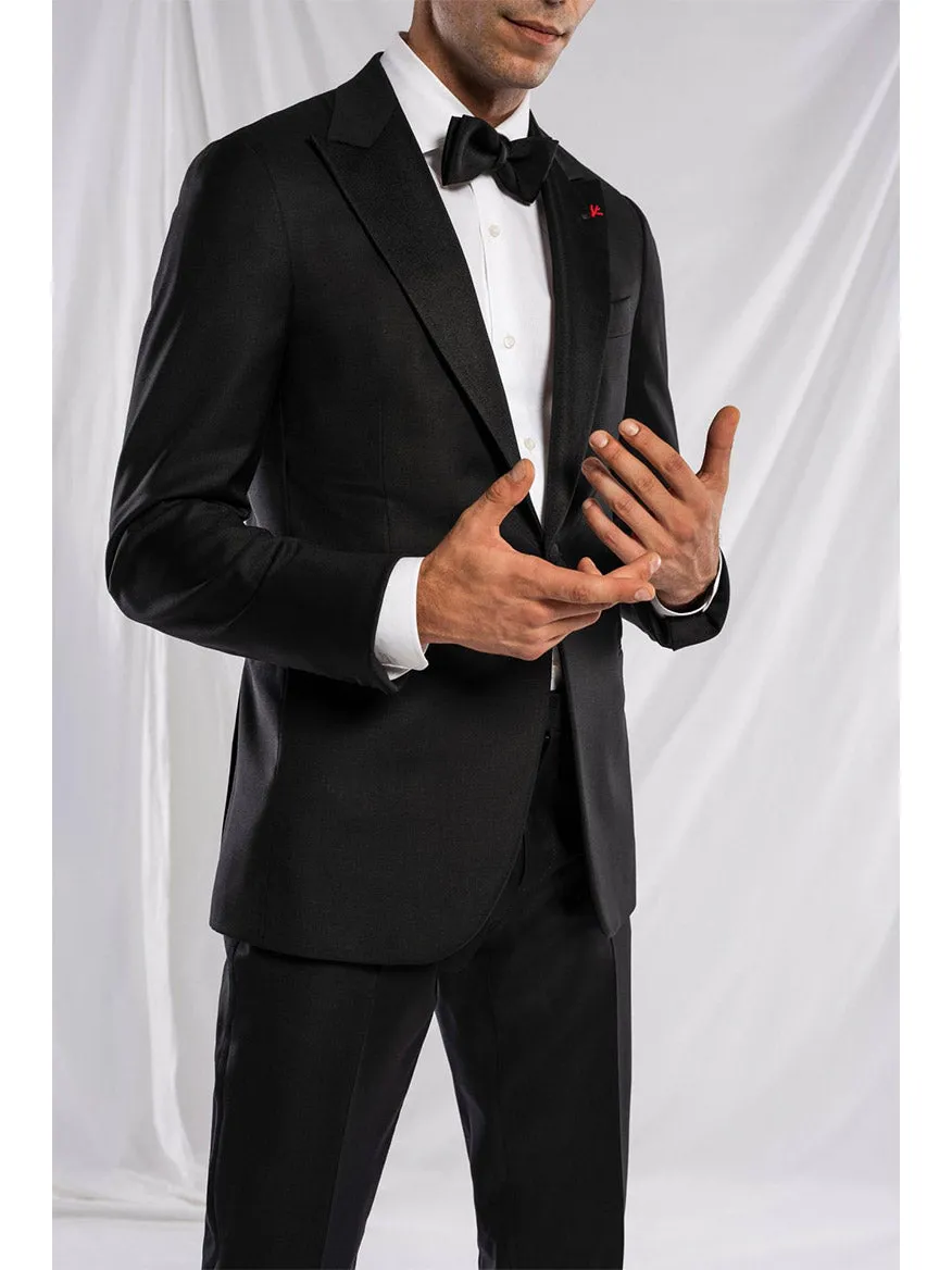 Isaia Sanita AquaSpyder Peak Lapel Tuxedo
