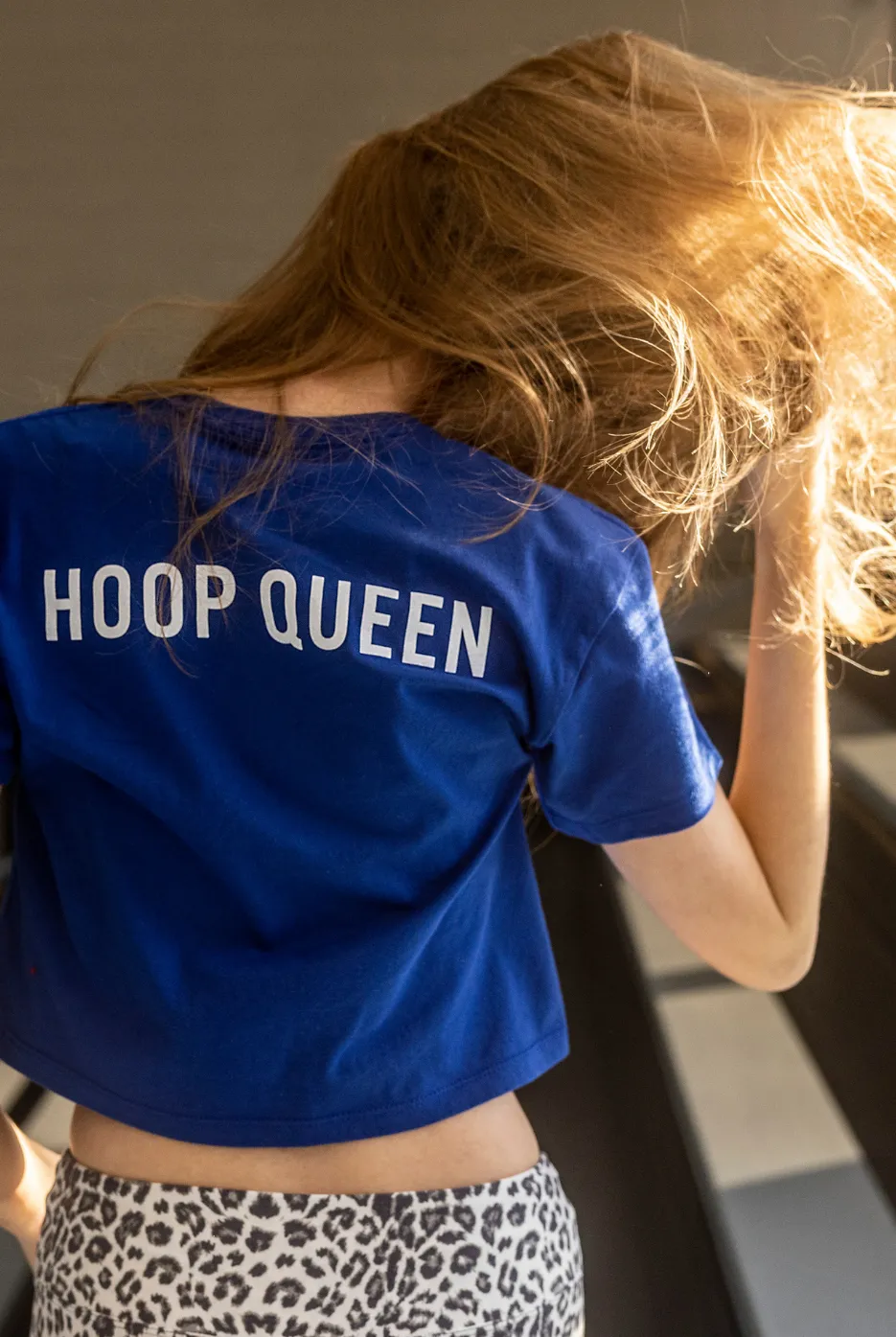 KU Hoop Queen Crop