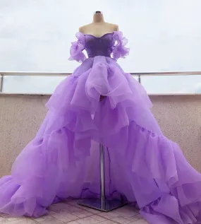 Majestic Off-Shoulder Evening Dress