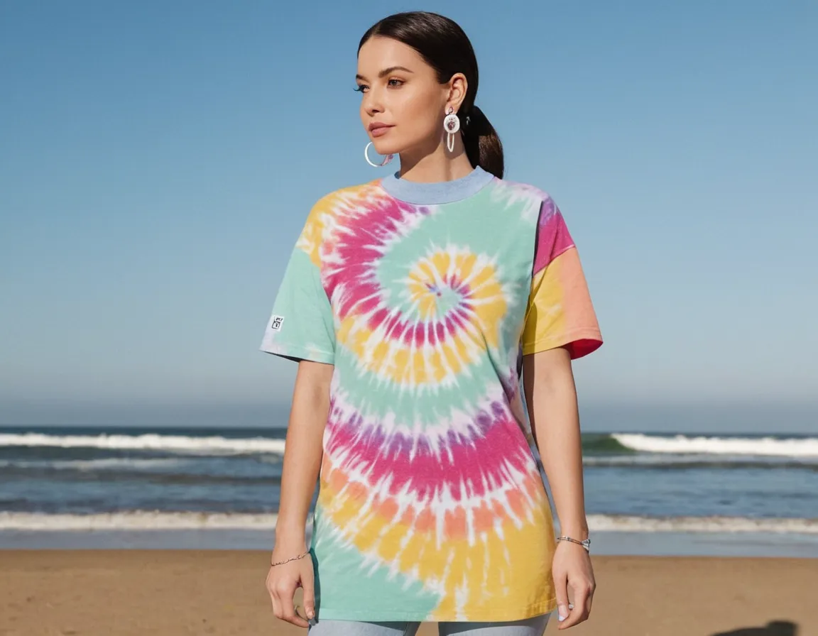Oversized T-Shirt Self Love Oversized Tie-Dye T-Shirt