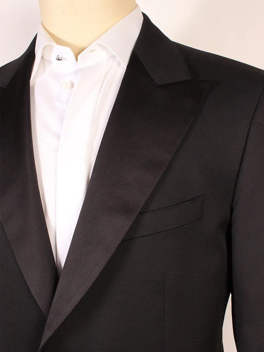 Scabal Black Satin Trim Super 100s Tuxedo