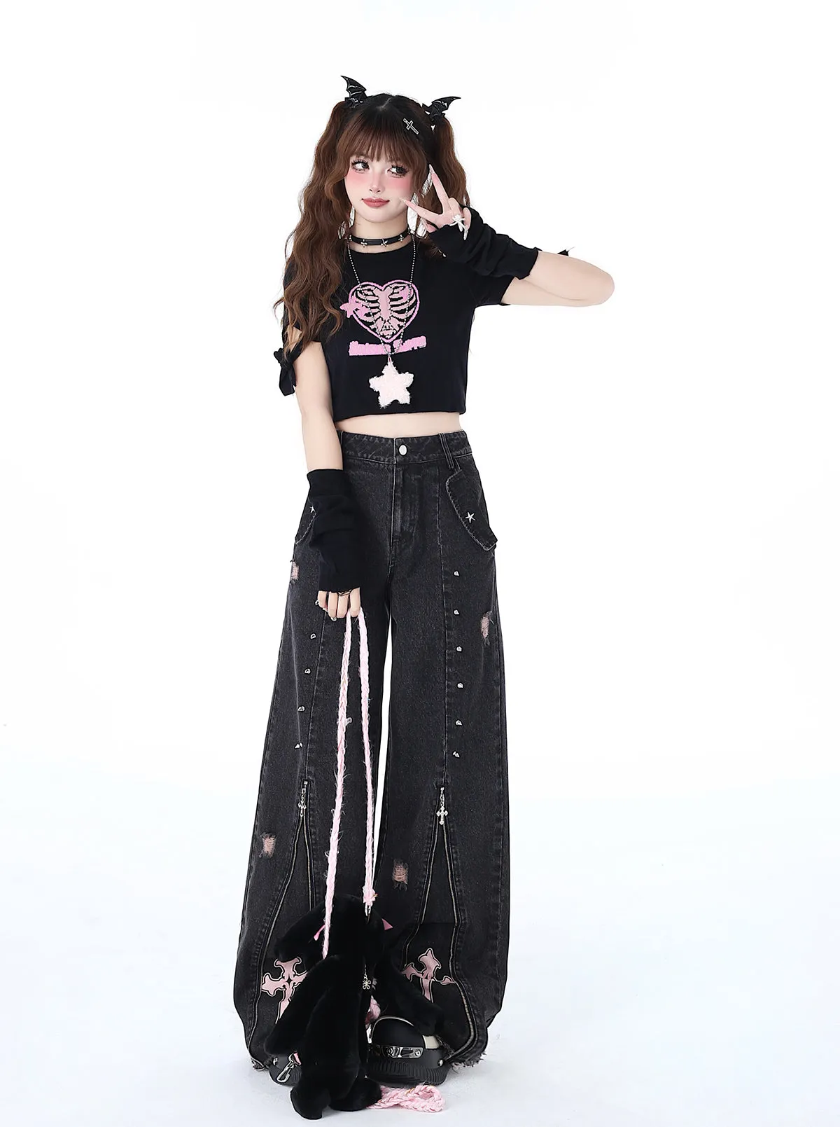 Sculhart Cool Design Tops Subculture Summer
