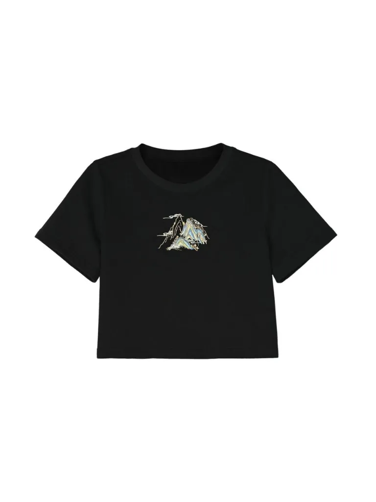 Tops Genderless Summer Dark China